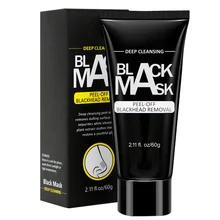 Термоусадочная маска суживающая поры Глубокая чистка носа черная Очищающая отшелушивающая шрамы бамбуковый уголь Удаление угрей акне лица