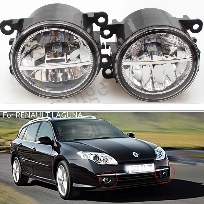 Светодиодные противотуманные фары для RENAULT LAGUNA 3/III Grandtour 2007 2008 2009 2010 2011 2012|fog light|light