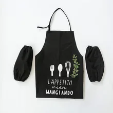 Японский стиль, чистый хлопок, тонкая парусиновая манжета, скандинавский минималистичный длинный кухонный, художественный, в полоску, рукав, шапка для студентов