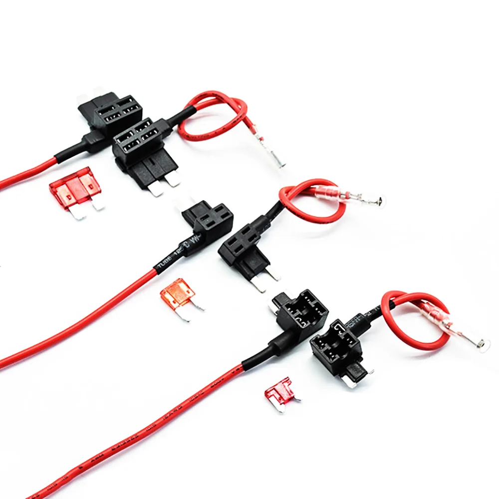 1 PCs Car fuse splitter, fuse holder, adapter (small/mini/medium)