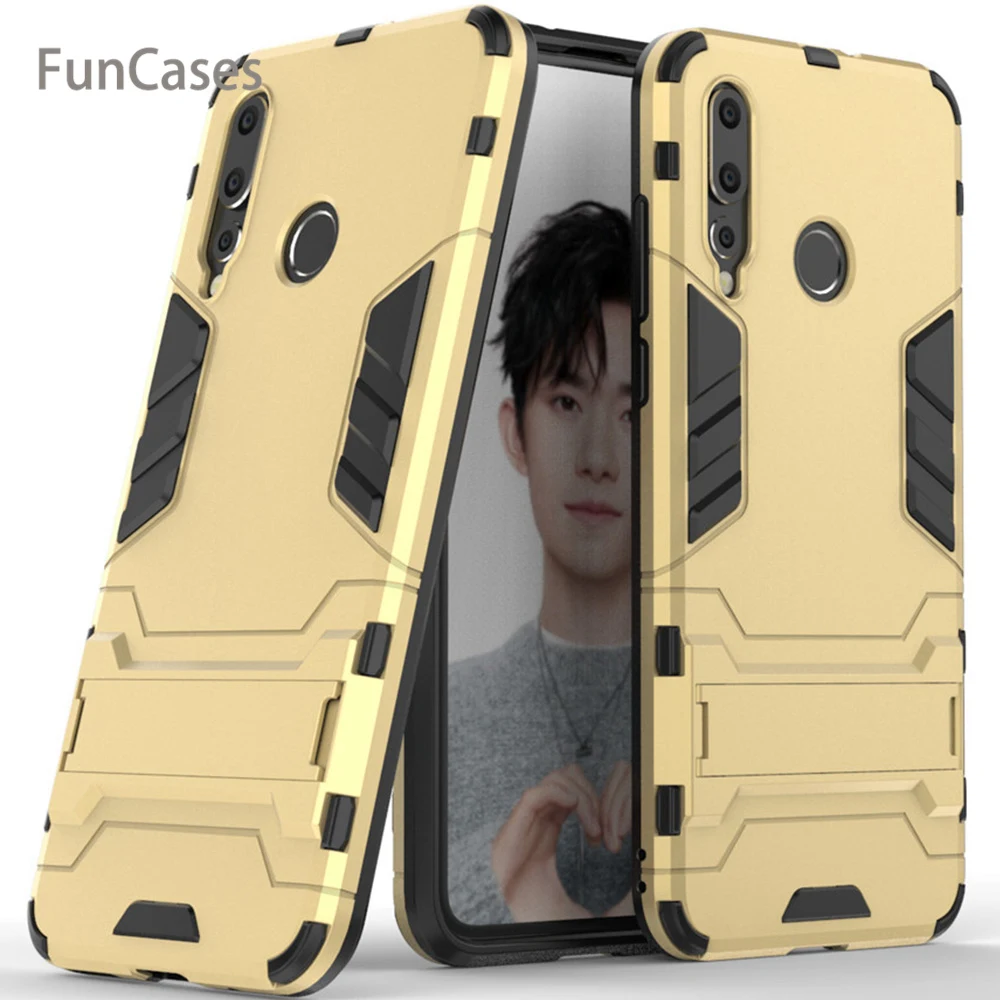 Per Huawei Nova 4 Caso Della Copertura Di Lusso Uomo Di Ferro Del Basamento Di Caso Duro Armatura + Molle Del Silicone Di Tpu Della Copertura Per Huaw