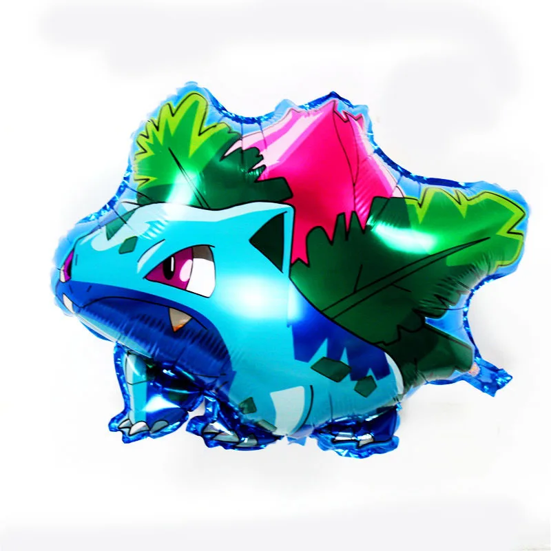 1 шт. Покемон го тема Мультяшные игрушки для дня рождения украшения поставки Пикачу животных алюминиевая фольга шариков и игрушек
