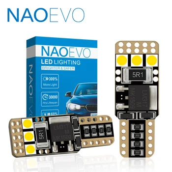 

NAOEVO T10 CANBUS W5W LED Auto Light 3.9W Super Bright 6 SMD 3030 194 For passat b6 Car Side Light 12V White Interior Door Blub