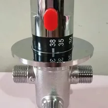 Клапан для ванны для солнечного термостатический нагреватель смеситель клапан душ Термостатический клапан Душ DN15 медное покрытие