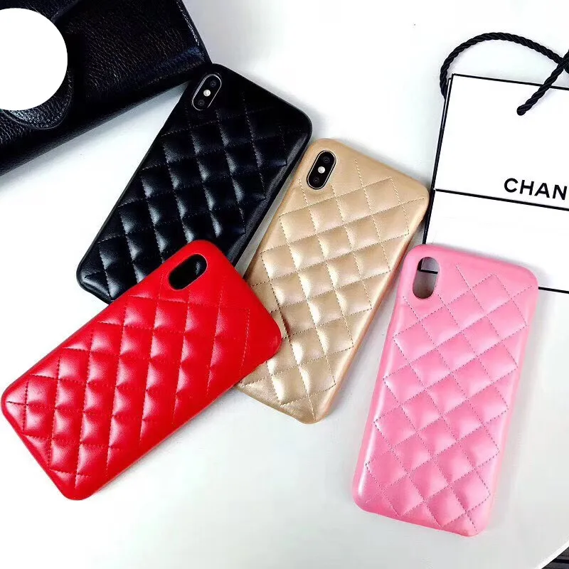 Роскошные брендовые кожаные чехол для iphone 7 8 6 6S Plus Чехлы для iphone X XS MAX XR чехол