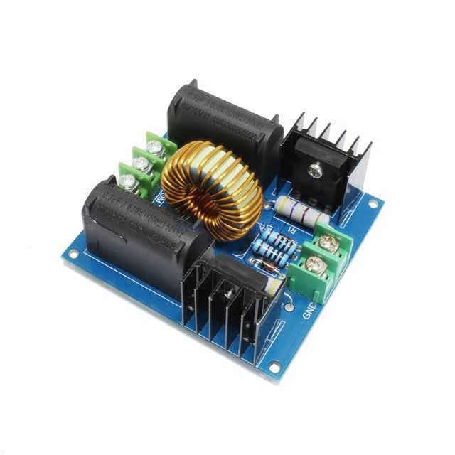 

A19-- ZVS DC 12-30V 30-50KHz Induction Heating Driver Board Circuit PCB Heating Board Module High Voltage Generator