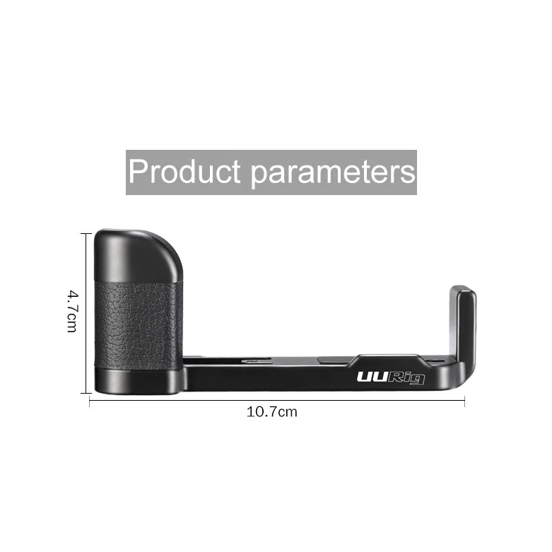 FFYY-UURig R017 микрофон l-образная ручка для sony RX100 VII/M1-M6 алюминиевый l-кронштейн для микрофона светодиодный светильник
