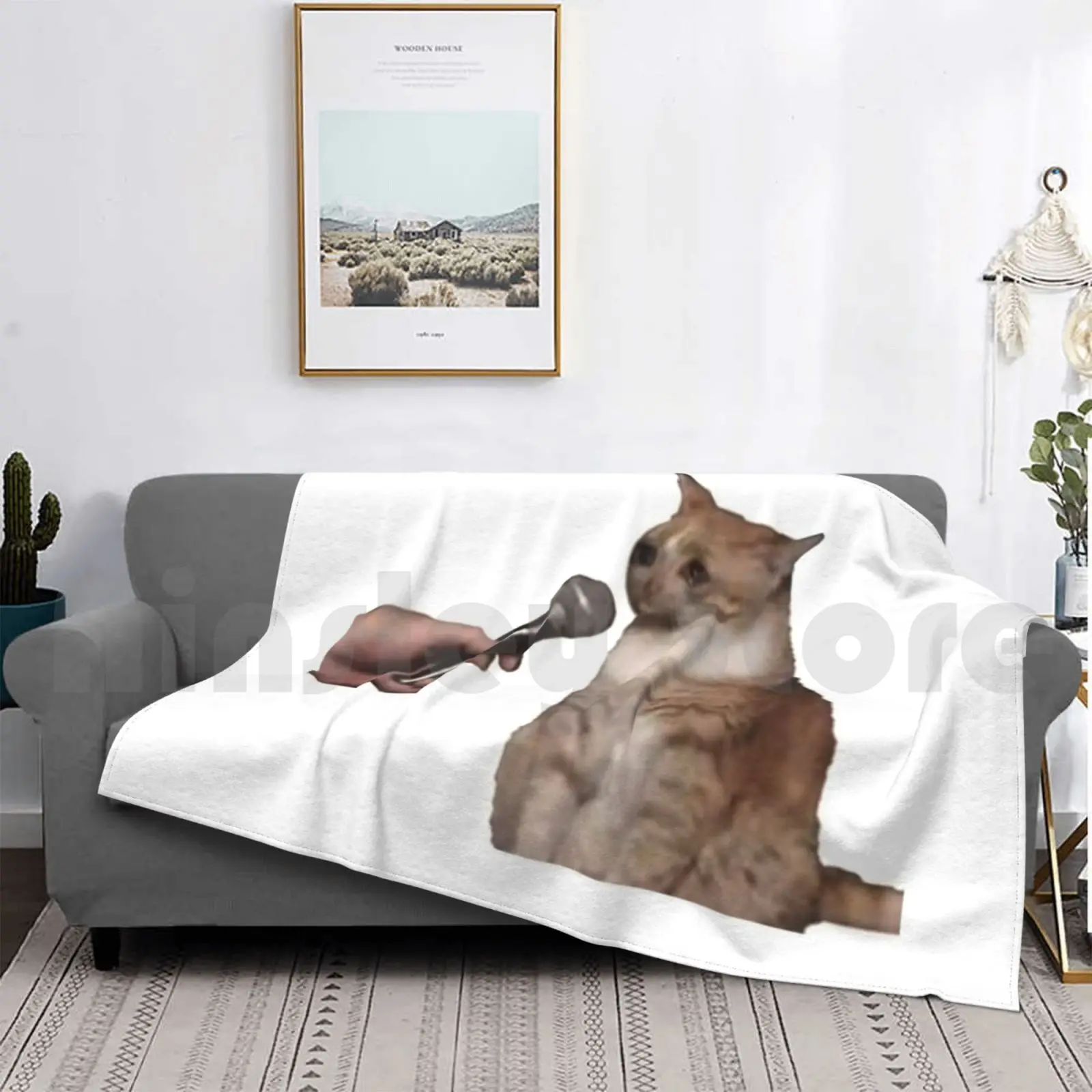 Song Cat Blanket Fashion Custom Vine Meme Joke Vine Vine Aesthetic Vine
