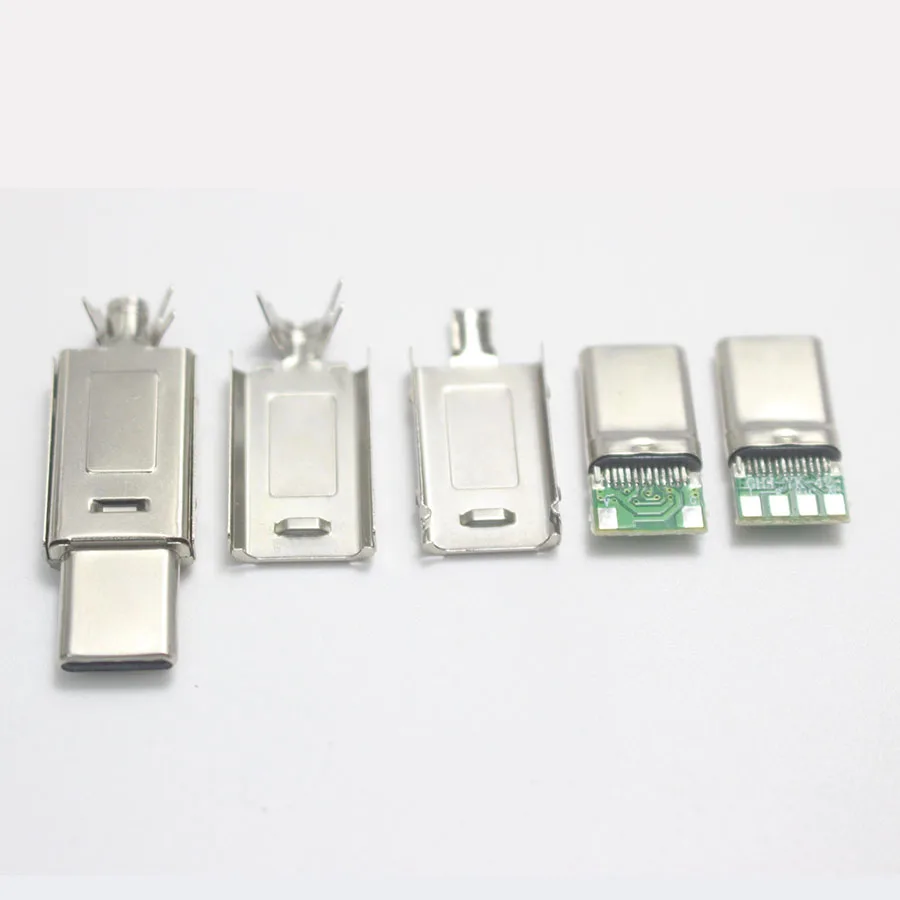 ตัวเลือกสินค้า ชุดปลั๊ก USB Type-C สำหรับ DIY หลากหลายความยาว