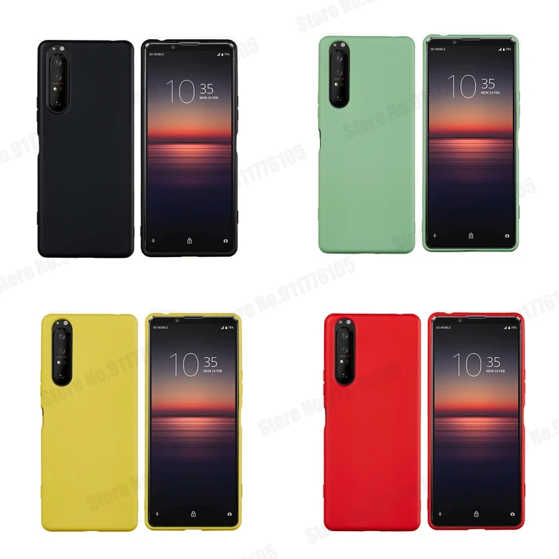 Liquid Silicone Full Protective Shockproof Case - Soft Gel Rubber Matte Cover