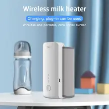 

USB Milk Water Warmer Travel Stroller Insulated Bag Baby Nursing Bottle Heater LCD Display Thermostat Heated Milk Bottle Warmer