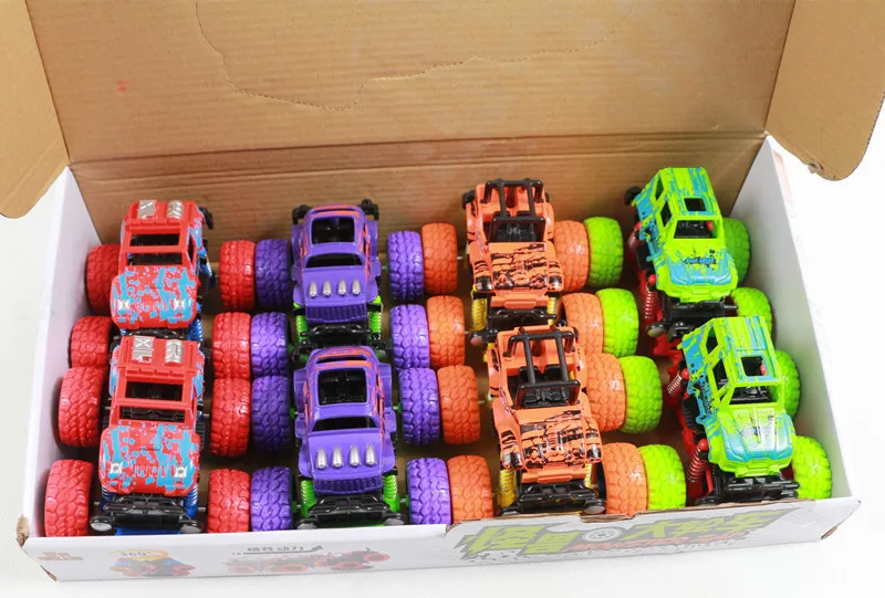 New Style Inertia Power 360-Degree Flip Car Sliding Drop-resistant Dumpers Kindergarten School Supermarket Gift