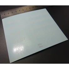 Rc игрушки модель грузовика наборы наклеек для воды для 1/14 Масштаб дистанционного управления автомобиля Tamiya MAN строительные грузовики LESU TGS TGA запчасти