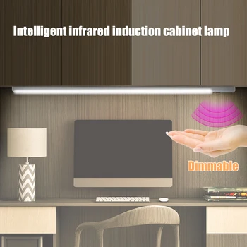 

Multi-functional Led Night Light USB Powered Smart LED Wall Light Practical Classic Hand Sweep Sensor Under Cabinet Night Lamp