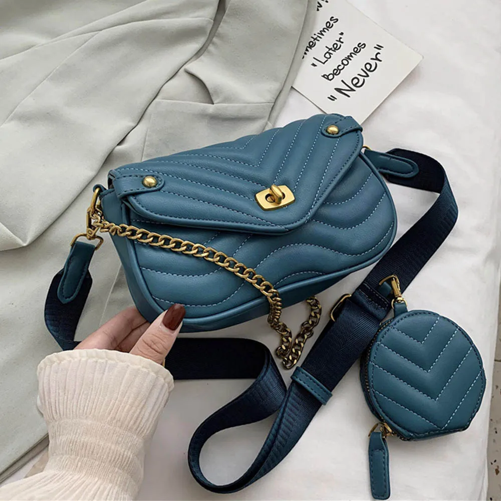 Shoulder Bag Blue Lv Sling Bags, For Casual Wear