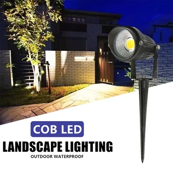 

LED Garden Lights Lawn Lamp Light Path Lighting Spotlight Waterproof Street Lamp Landscape Decor Light Wall Light