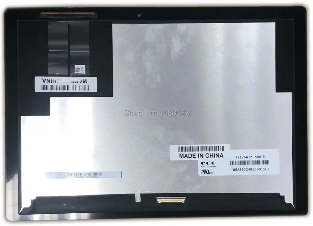 12 6 &quot2 в 1 TV126WTM-NU0 P1 ЖК-экран кодирующий преобразователь сенсорного экрана сборе