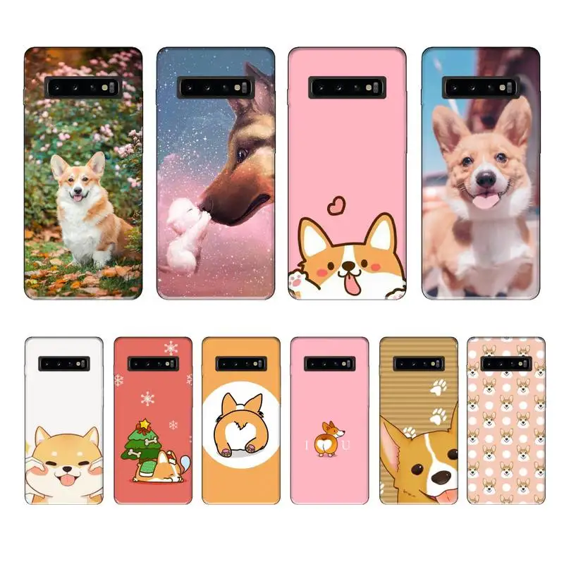 Прекрасный корги собака чехол coque fundas etui для samsung galaxy A10 A20 A30S A40 A50 A51 A70 A71 note 8 9 10 |