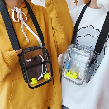 

Altbest Transparent Bag for Women Clear Shoulder Bag 2019 Female Handbags Women Versatile Messenger Bag Shoulder Fashion Bag#g40