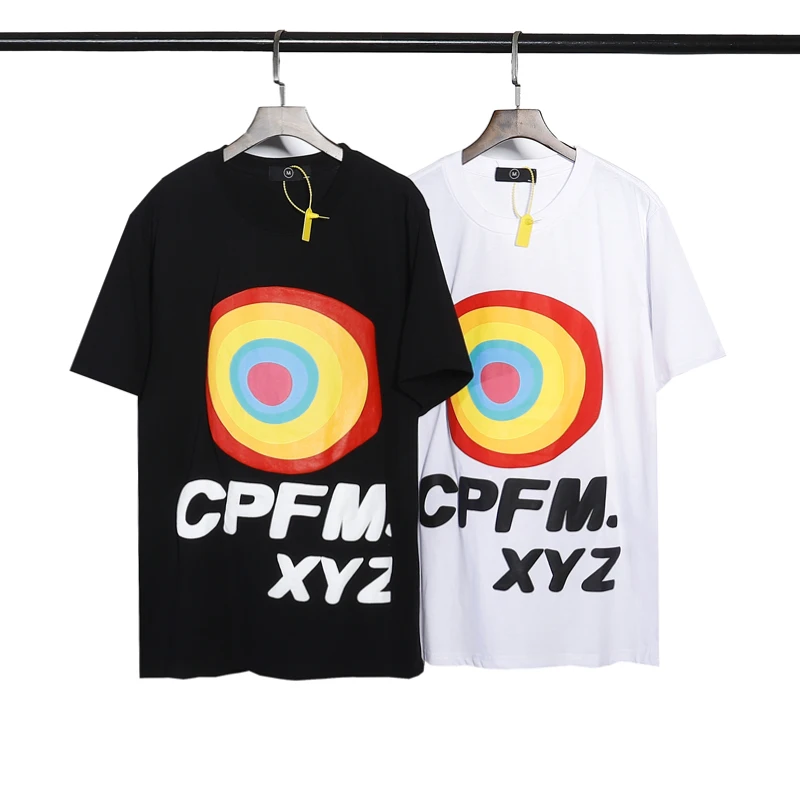 Фирменная мужская футболка Dong CPFM.XYZ 21SS три-ди пенообразовательная в стиле хип-хоп