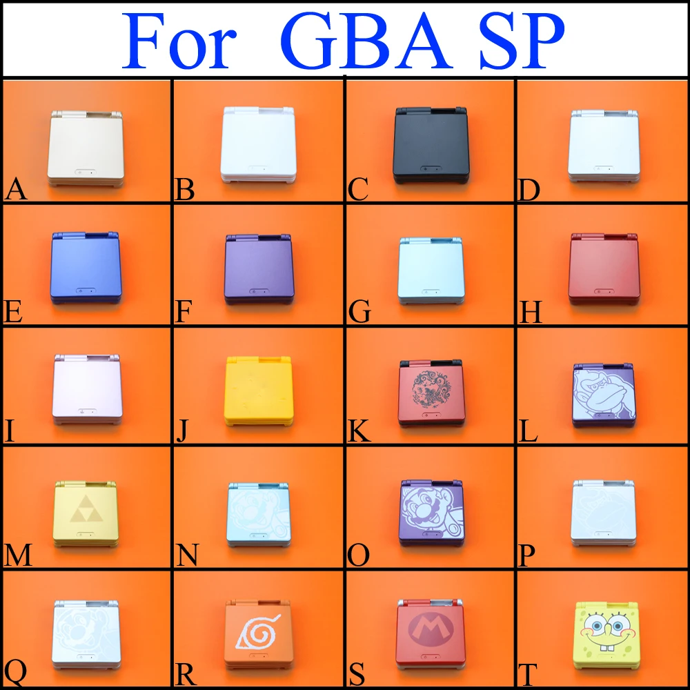 YuXi мультфильм Ограниченная серия полный корпус оболочка замена для Nintendo Gameboy Advance