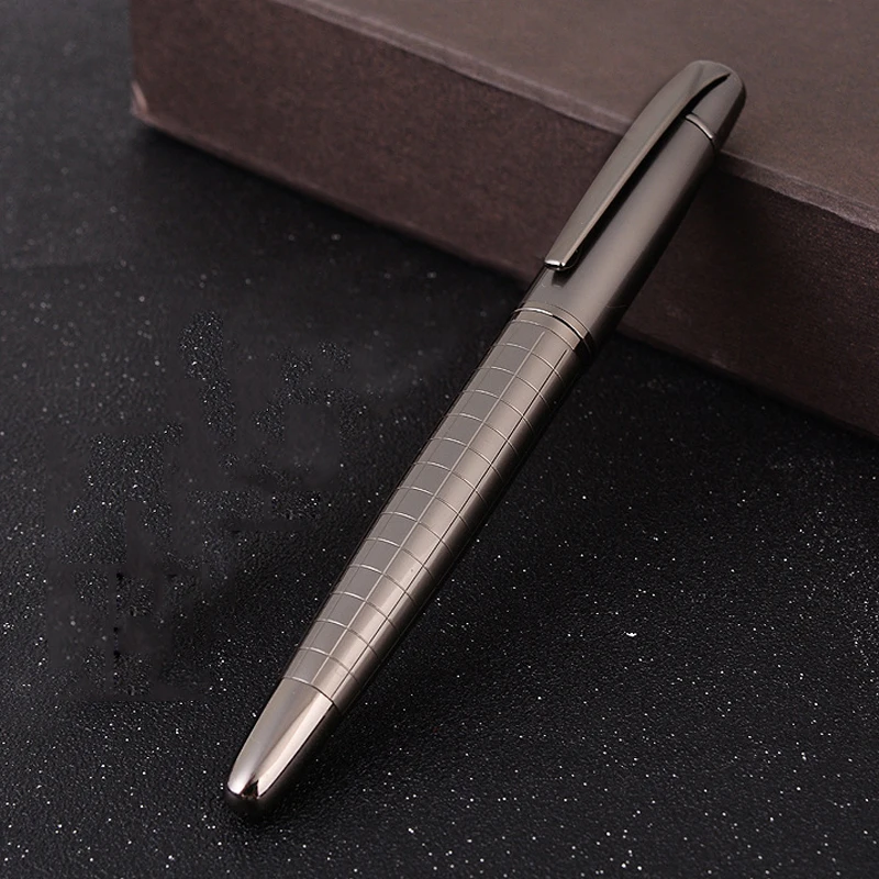 Luxury Heavy Feel Metal Ballpoint Pens School Business Office Signature Roller Pen Writing Ballpen Student Stationery Supplies