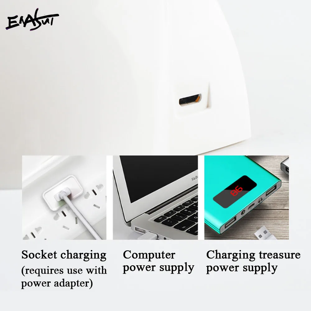 ENASUI профессиональный белый 110 V-240 V USB 18W Светодиодный сушильный аппарат для сушки ногтей УФ-светильник для сушки ногтей лампа для сушки ногтей