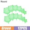 12 PCS Green