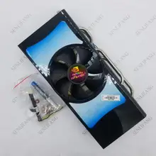 GTX950/750Ti/750/650/550 HD7870/7850 R9 270 Универсальный Графика карты охладитель процессорный кулер радиатора