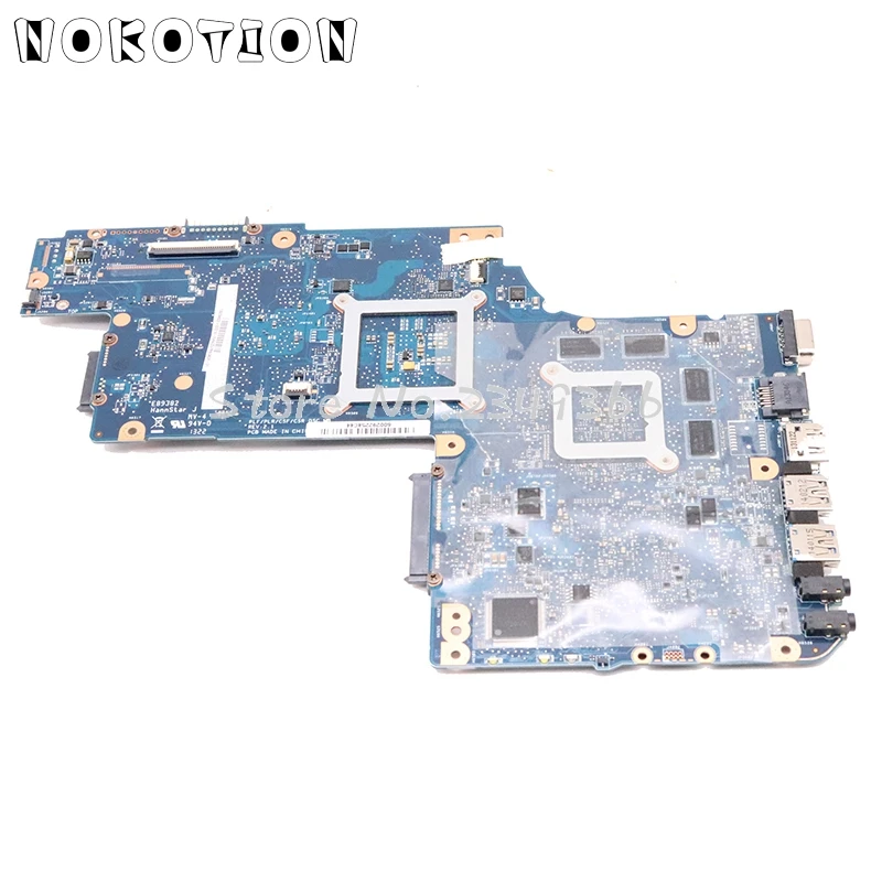 NOKOTION H000052570 основная плата для Toshiba Satellite C850 L850 Материнская плата ноутбука HM76 DDR3 7600 М серии видеокарта