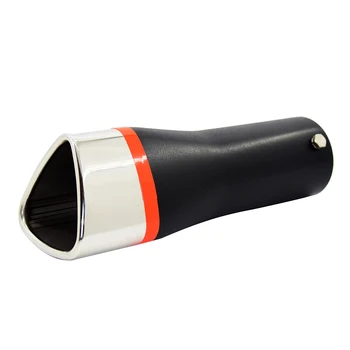 

Stainless Steel Car SUV Rear Round Exhaust Pipe End Tail Muffler Tip 63mm/2.48 inch