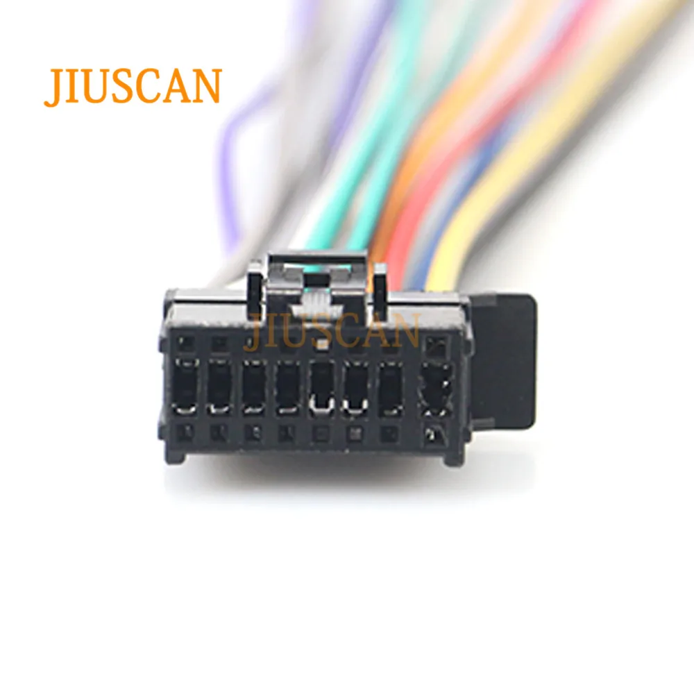 JIUSCAN 15-007 автомобиль ISO жгут головной кабель для PIONEER deh-серии 2010+ стерео радио провода адаптер разъем проводки соединительный кабель