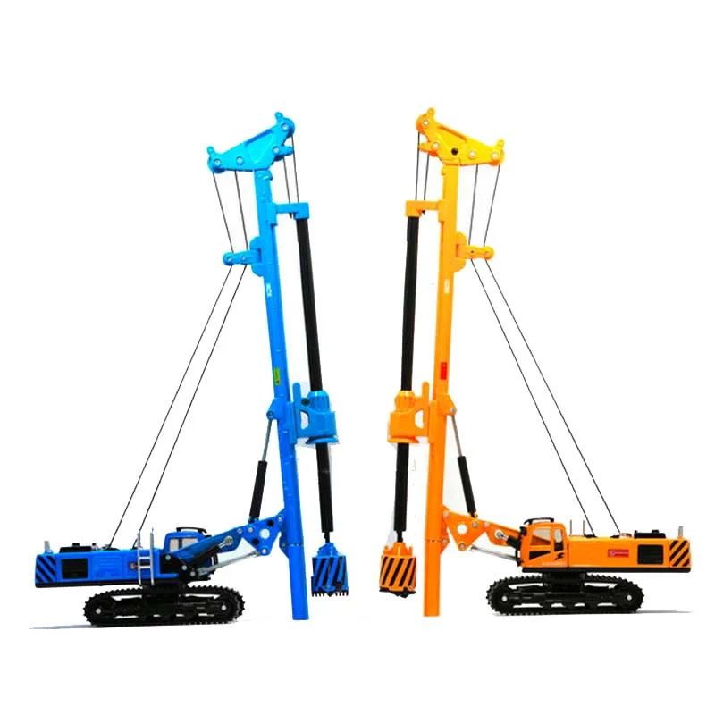 

1/64 Scale New Metal Alloy Engineering Truck Diecast Rotary Drilling Rig 625021 Simulation Vehicle Child Toy Souvenirs Kid Gifts