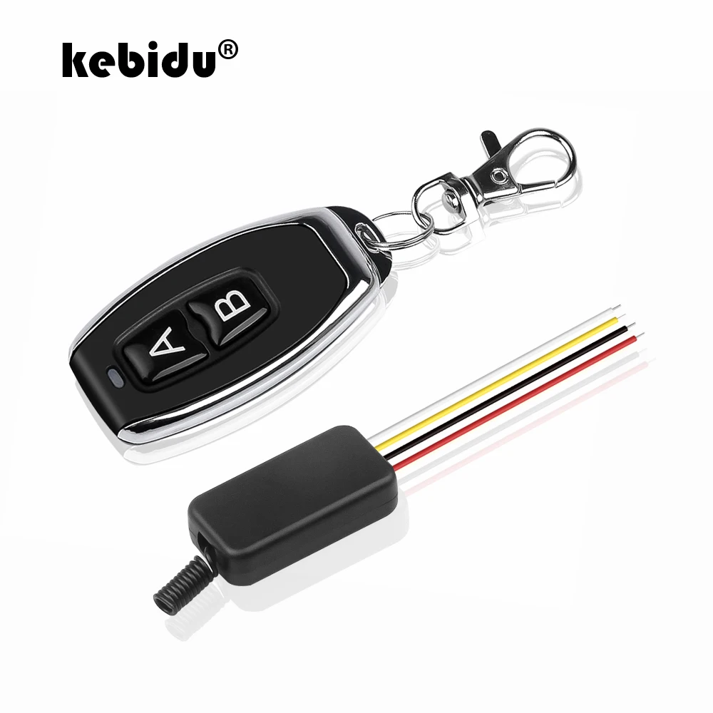 433 MHz Relay Transmitter Wireless Switch Remote Control DC 3V-12V Mini Power For LED Lamp Controller Micro Receiver | Электроника