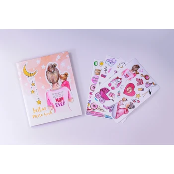 

Photo album Instax book "Our baby (girl)" Kit for printing (creativity with Instax instant photo)