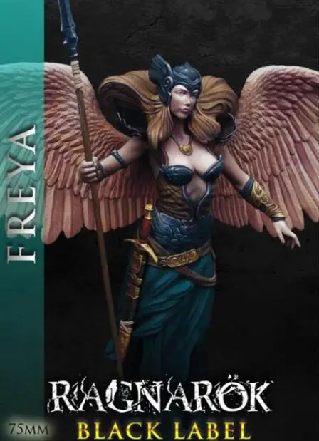 1/24 смоляная Модель Строительный набор фигурка Freya