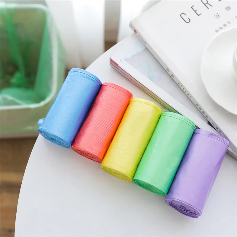 

Thicken Garbage Bag Garbage Disposal Storage Bag Environmental Cleaning Waste Small Trash Bags 1roll