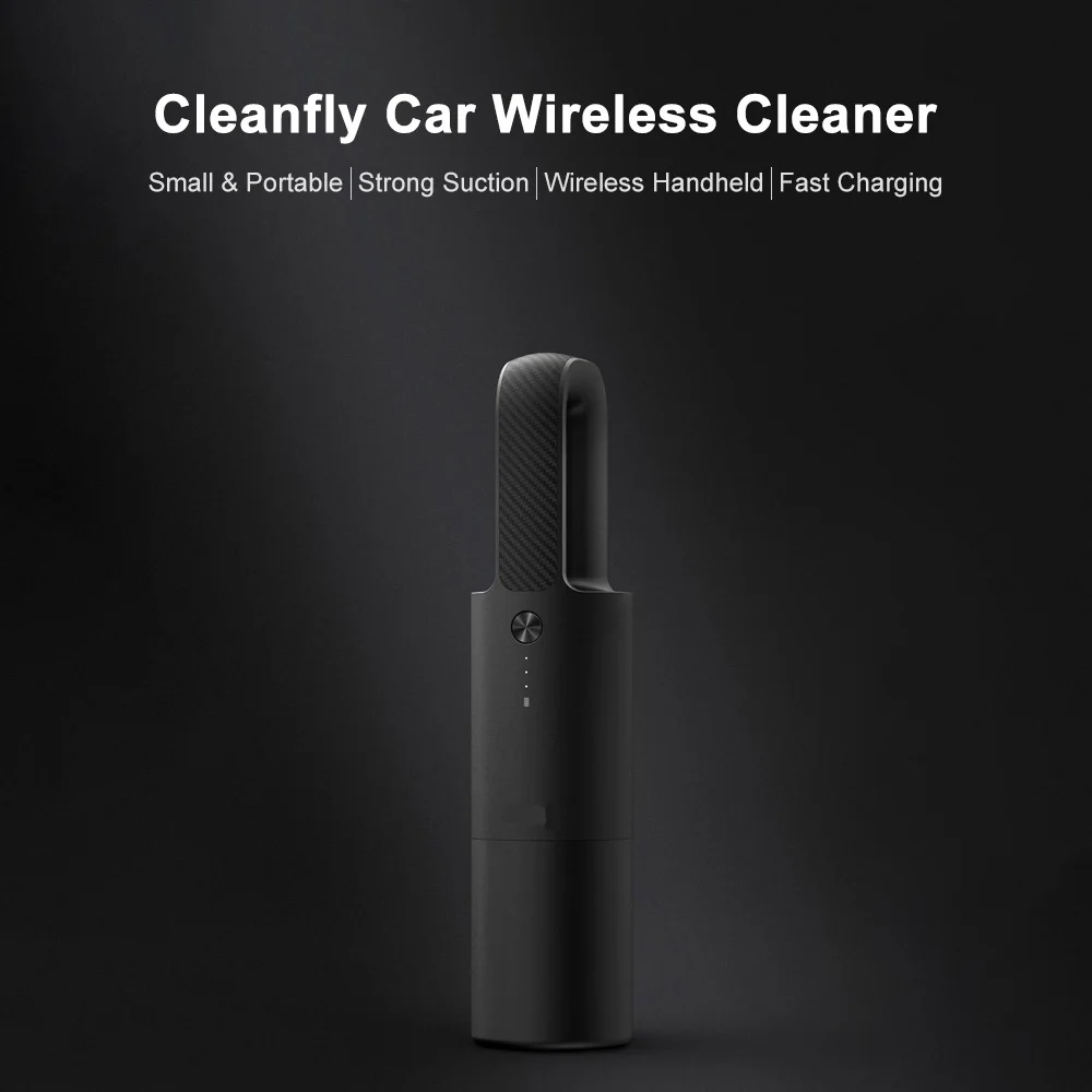 Xiaomi Cleanfly автомобильный пылесос для дома Портативный Ручной беспроводной мини пылеуловитель сильный Циклон всасывания