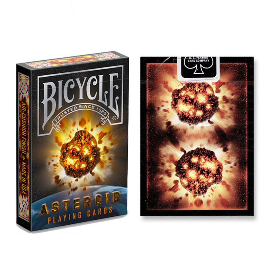 New Bicycle Asteroid Playing Cards Planetoid Planet Deck Collectable Poker Magic Card Games Tricks Props for Magician | Спорт и