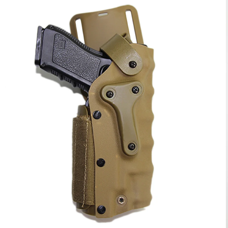 Тактическая левая/правая ручная кобура для Glock 17 19 Colt 1911 H& K USP для SAFARILAND 3280 универсальная кобура подходит с фонариком