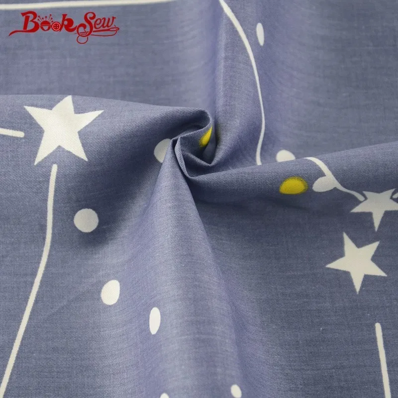 Переплетная ткань Booksew 100% хлопок Twill темно синий текстиль сделай сам швейная