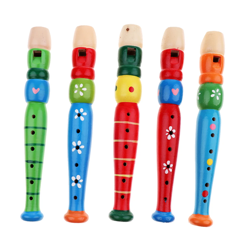  Toy Recorder Childrens Musical School Music Instrument Beginner Flute