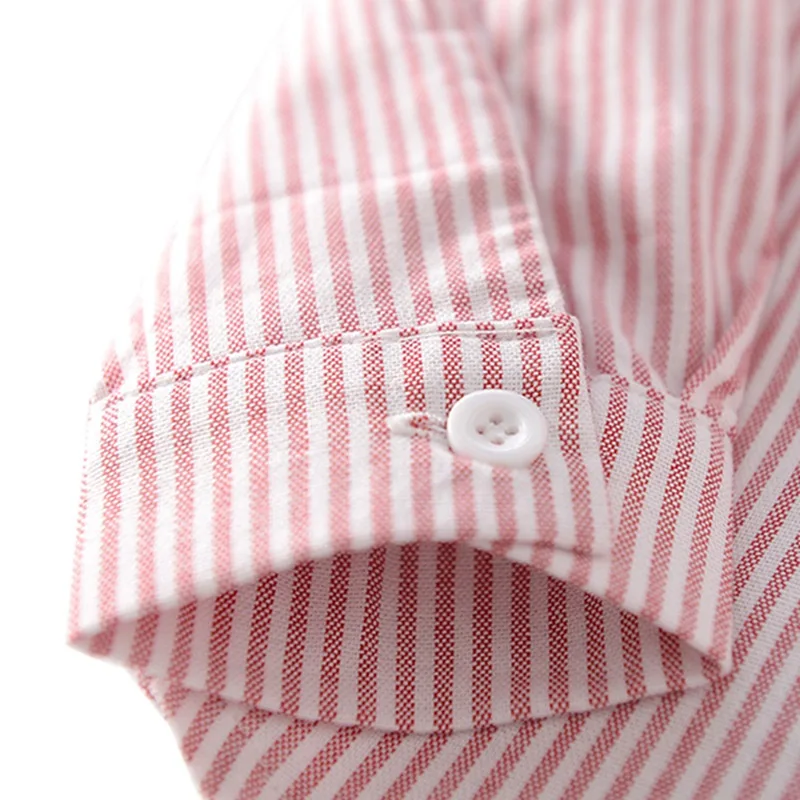Baby Girl Winter Autumn Soft Cotton Striped Embroidery Long Clothing Shirts Kids Fashion Clothes Shirt