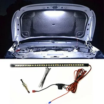 

White LED Light Under Hood With Automatic On/off -Universal Durable Practical