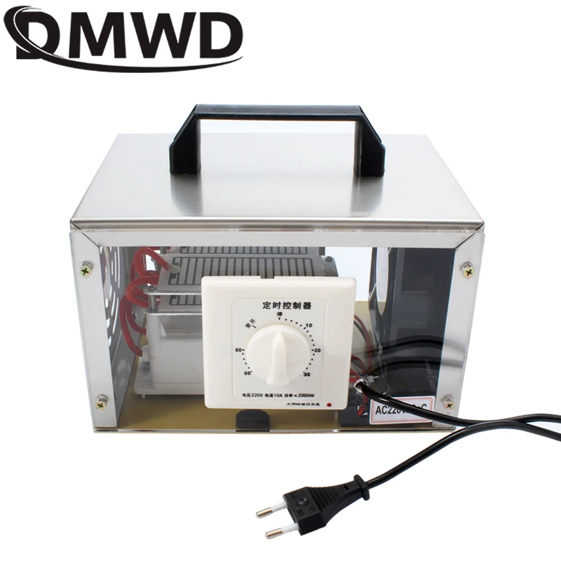 DMWD 20g очиститель воздуха O3 озоновый генератор пластина 20000 мг/ч озонатор