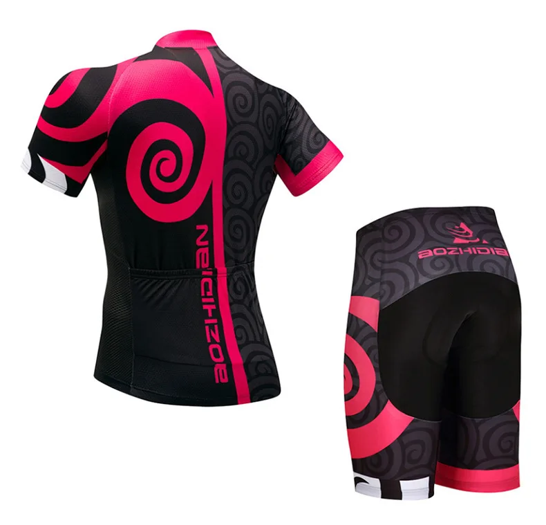 夏季骑行服套装短袖套装车队版男女公路山地车服自行车