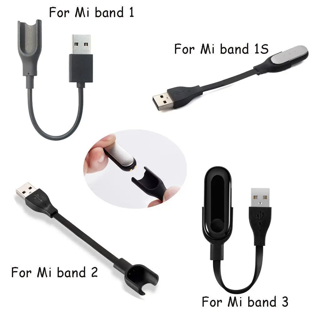 For Xiaomi Mi Band 2 3 4 Charger Cord Replacement USB Charging Cable Adapter Acc 