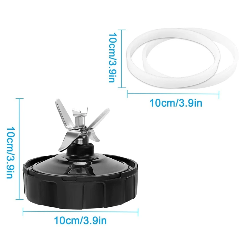 AD-7 Fin Extractor Blade Replacement Parts for Juicer for Nutri Ninja Auto IQ BL482 BL642 BL642 BL2013 (3 Pc / Set)