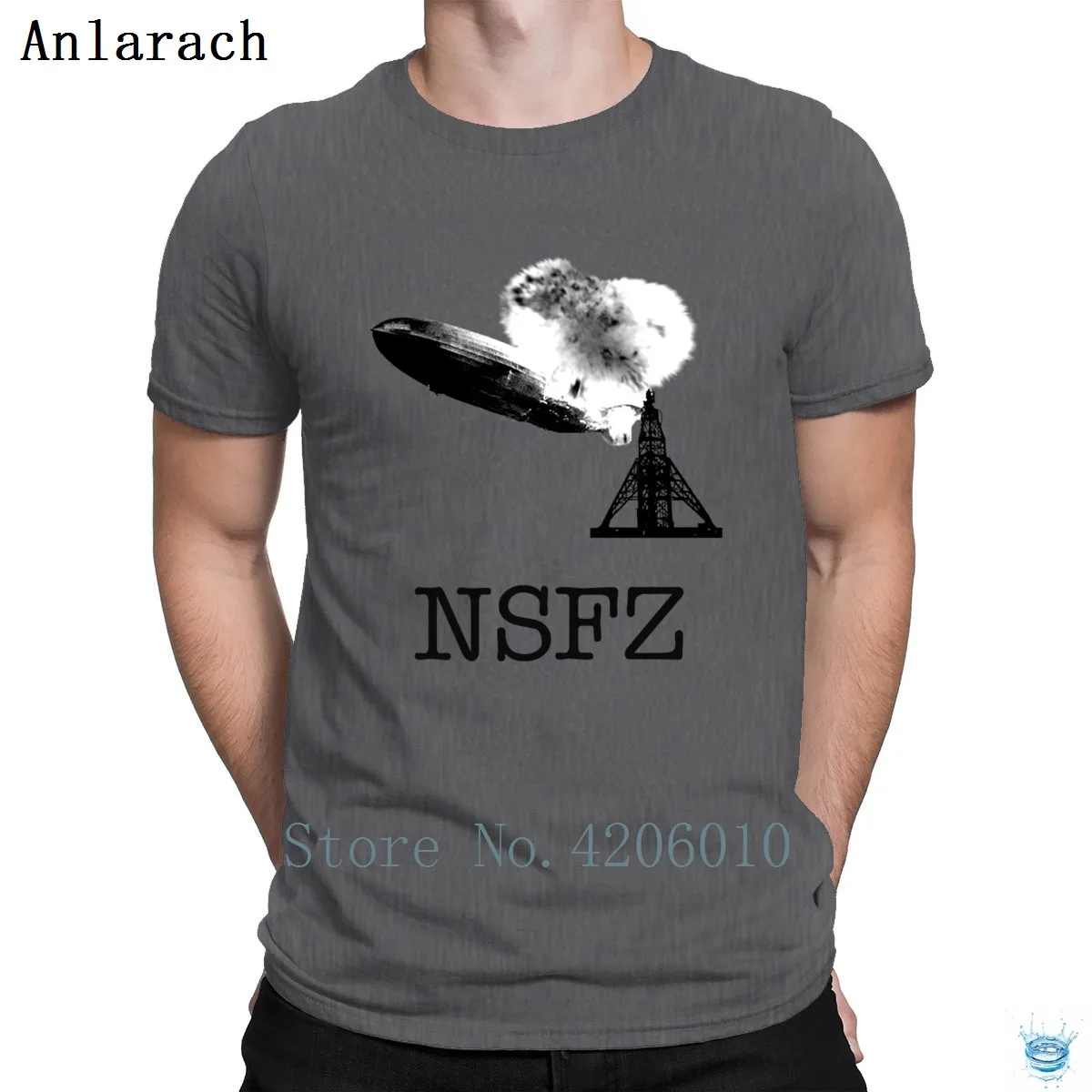 Не безопасная для Zeppelins Футболка Slim Fit Creature Top Tee натуральная футболка для мужчин весна осень круглый воротник Лучшая распродажа