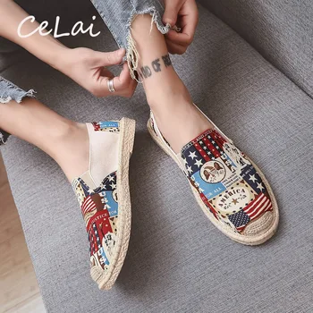 

2019 popular Loafers man sneakers lightweight male shoe Fisherman canvas men's sneaker Designer casual shoes men krasovki A-083